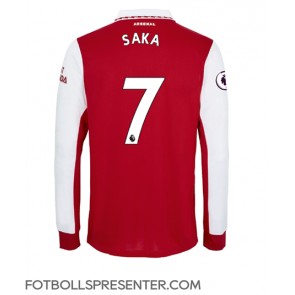 Arsenal Bukayo Saka #7 Hemma Matchtröja 2022-23 Långärmad